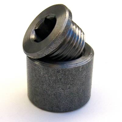 Innovate Extended Bung/Plug Kit - Mild Steel 1 inch Tall - Click Image to Close
