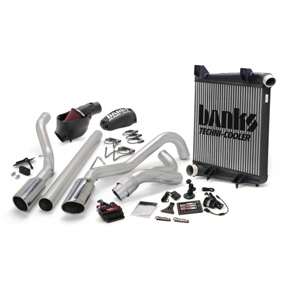 Banks Power 46658-B Dual Exh Big Hoss Bundle for 08-10 Ford 6.4L - Click Image to Close