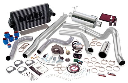 Banks Power 47543-B Single Exhaust PowerPack Sys for 1999.5 Ford