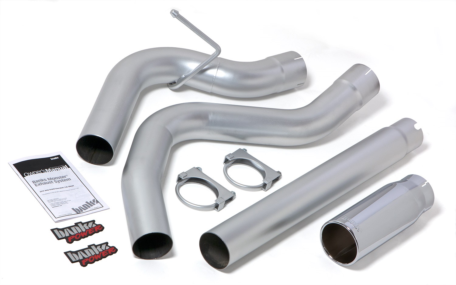 Banks Power 48601 Single Monster Exhaust System for 14-15 Dodge