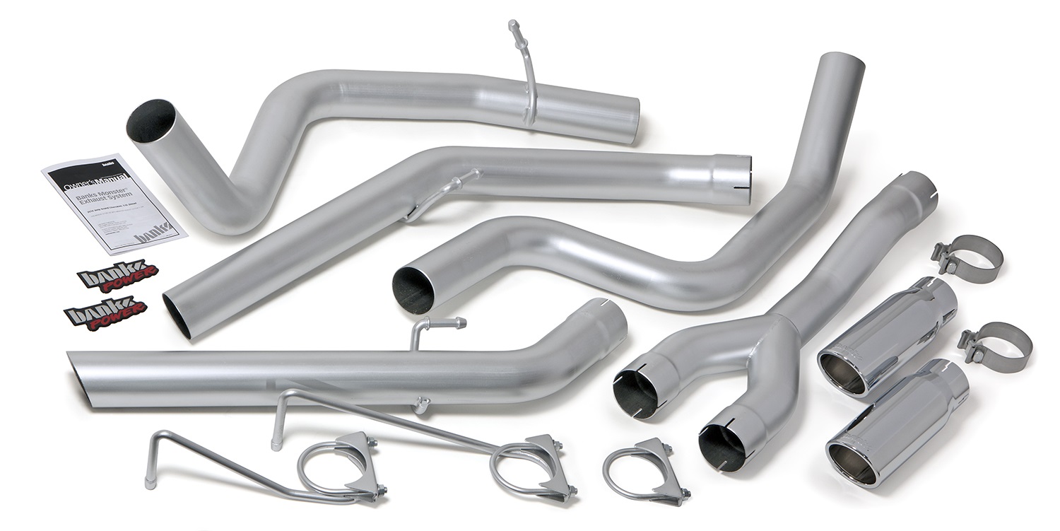 Banks Power 48602 Dual Monster Exhaust System for 14-15 Dodge