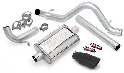 Banks Power 51342-B Monster Exhaust System for 12-15 Jeep 3.6L
