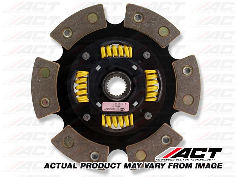 ACT 6220112 6 Pad Sprung Race Disc for Acura