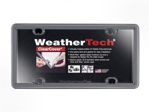 Weathertech 8ALPCC15 License Plate Frame Universal Bluga Grey