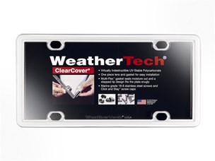 Weathertech 8ALPCC8 License Plate Frame Universal White