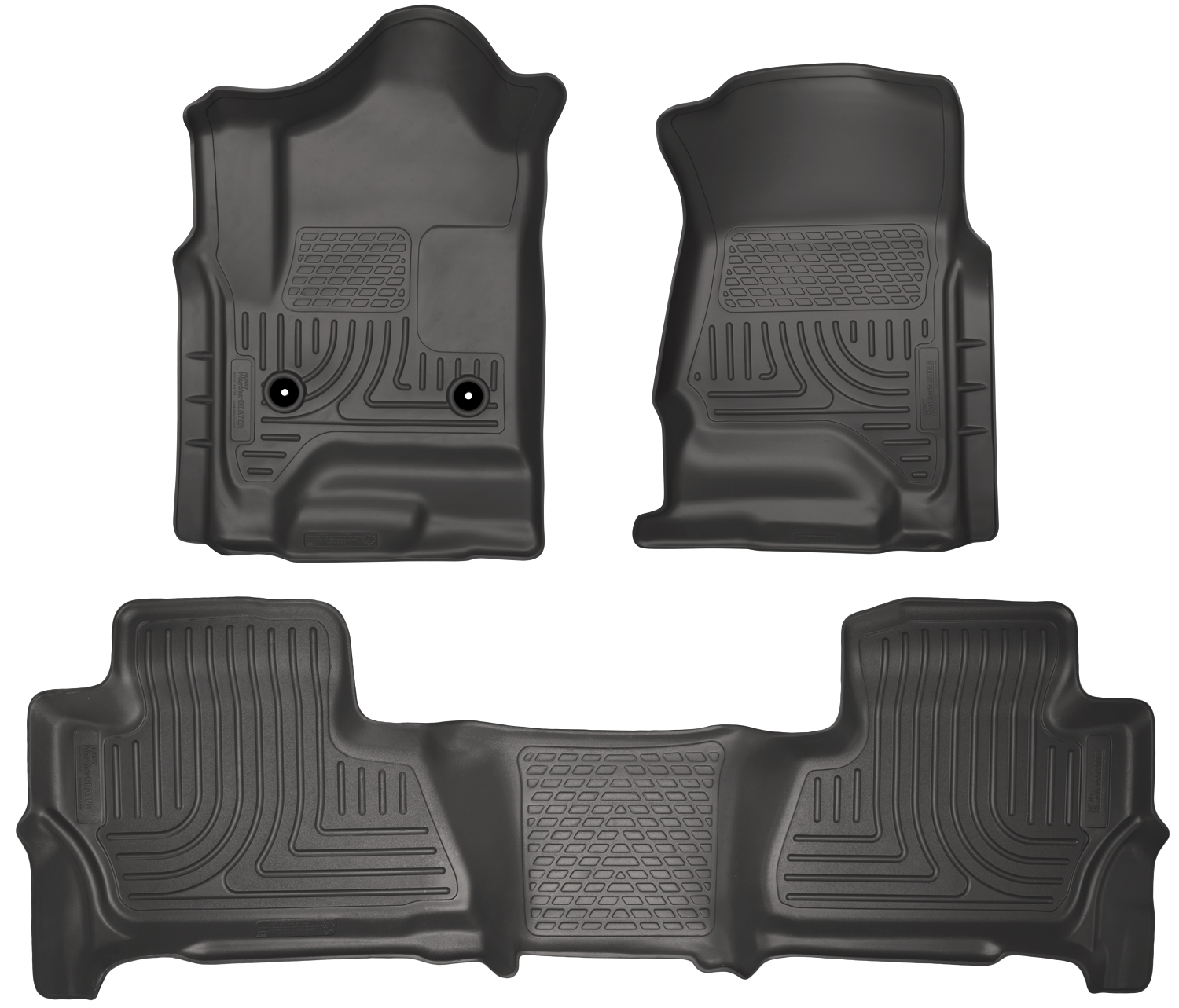 Husky Liners 99211 Front 2nd Seat Floor Liners - Click Image to Close
