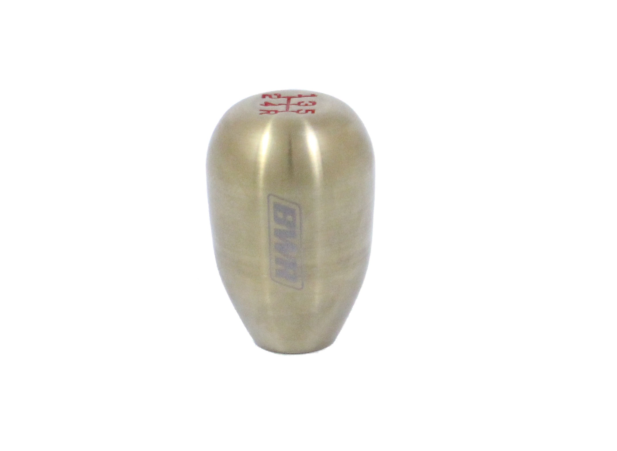 Blackworks 10x1.5 6 Speed Weighted Shift Knob - Gold - Click Image to Close