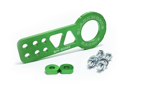 Blackworks Front Tow Hook - Limited Green