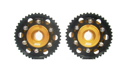 Blackworks H-series Cam Gears Street with Gold