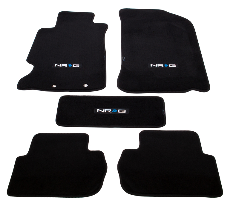 NRG FMR-220NRG Floor Mats for 1994-2001 Acura Int w/NRG Logo - Click Image to Close