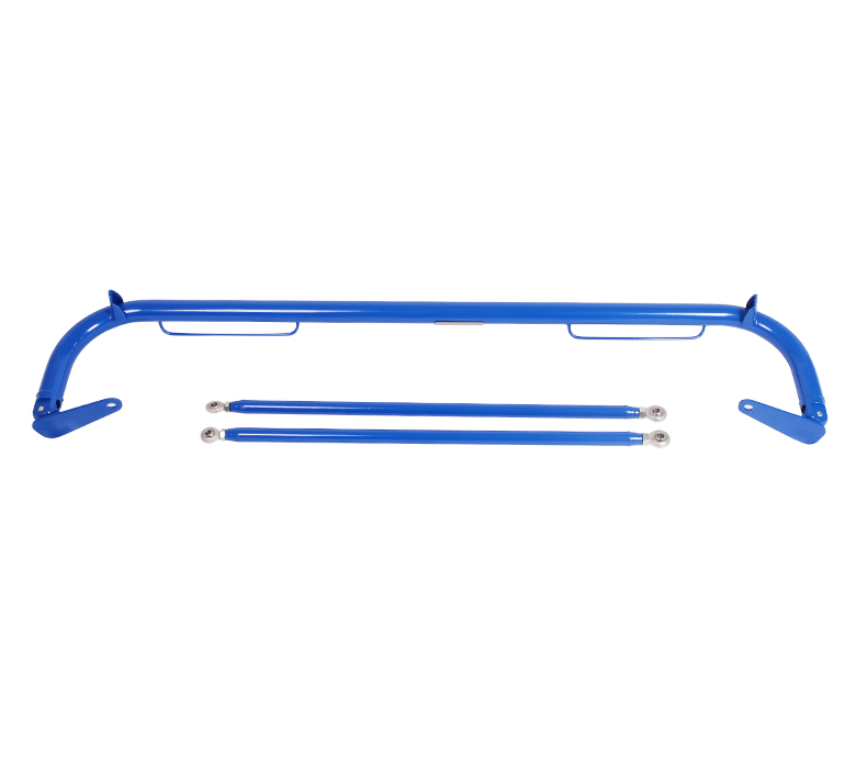NRG HBR-003 Harness Bar: 51 - Blue/Titanium - Click Image to Close