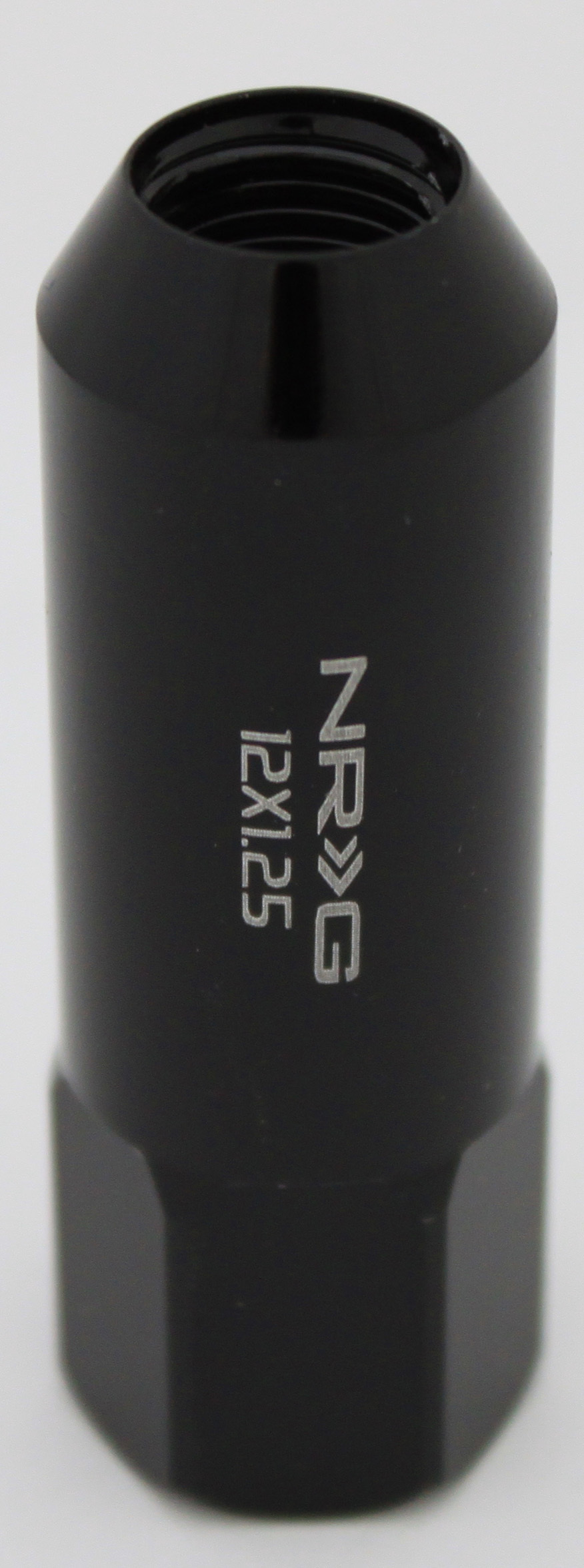 NRG LN-410BK Tuner Style Extenede Lug Nut M12 x 1.25 - Black