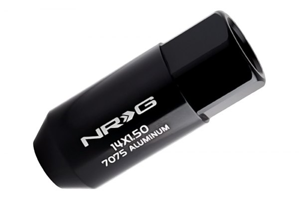 NRG LN-L472BK Extended Lug Nut Lock M14 x 1.5 Set 4PC - Black