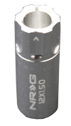 NRG LN-L40SL Extended Lug Nut Lock M12 x 1.5 Set 4PC - Silver