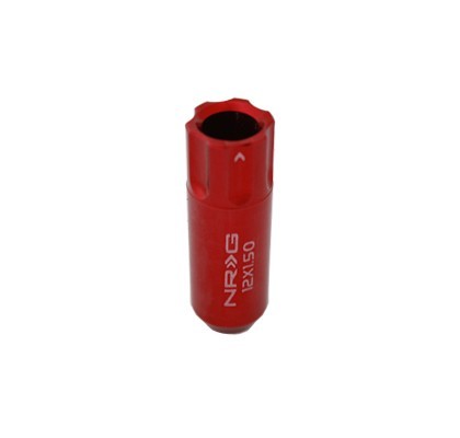 NRG LN-L41RD Extended Lug Nut Lock M12 x 1.25 Set 4PC - Red