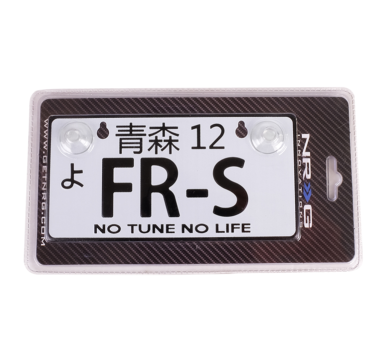 NRG MP-001-FR-S JDM Mini License Plate for FR-S