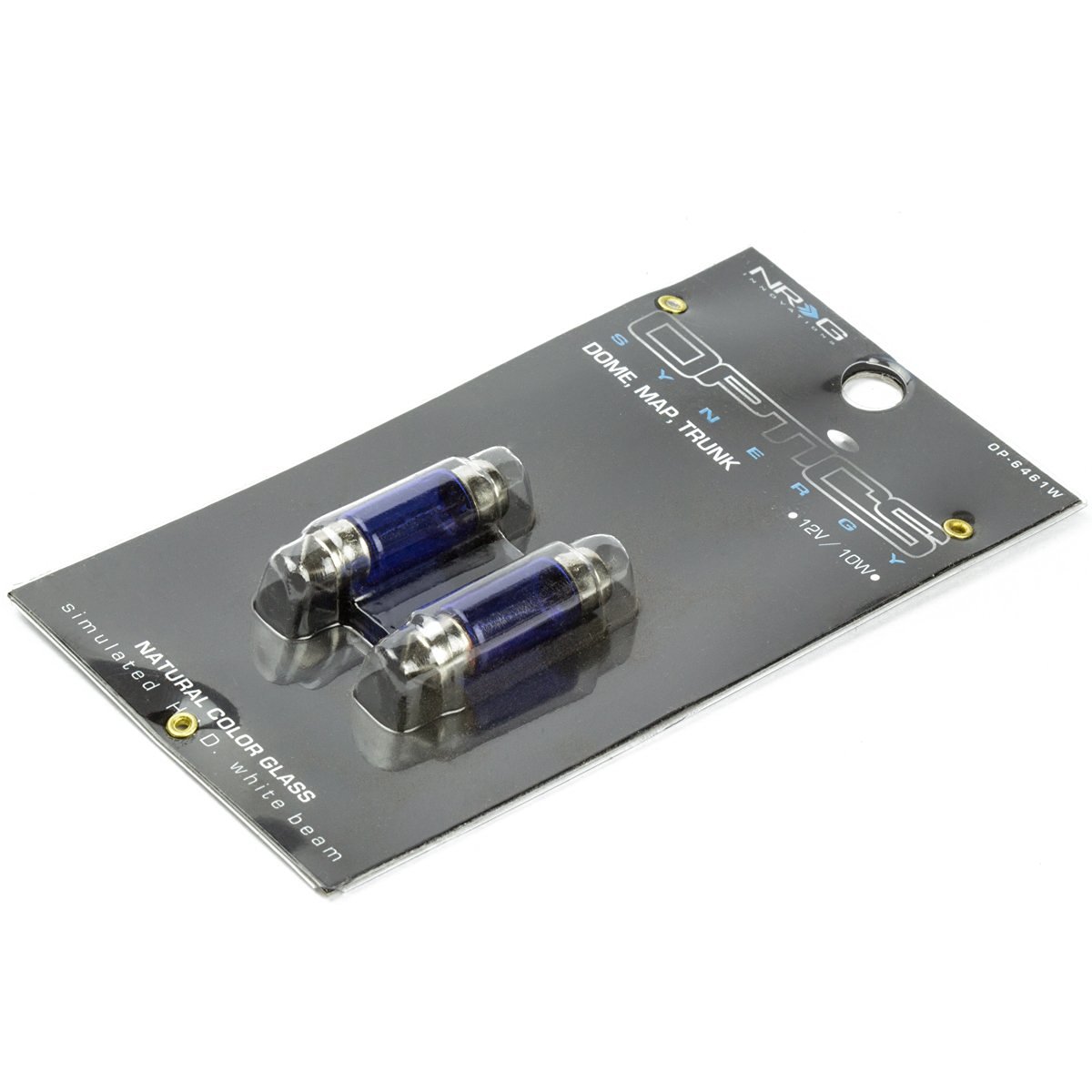 NRG OP-6461W Miniature Xenon Light Bulbs 6461 - 12V 10W