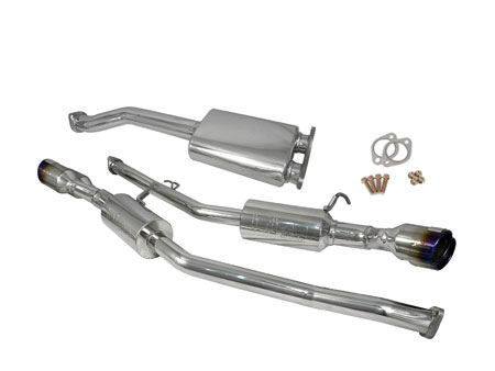 Injen 10 Genesis Coupe 2.0L L4 SS CB Exhaust with Titanium Tips