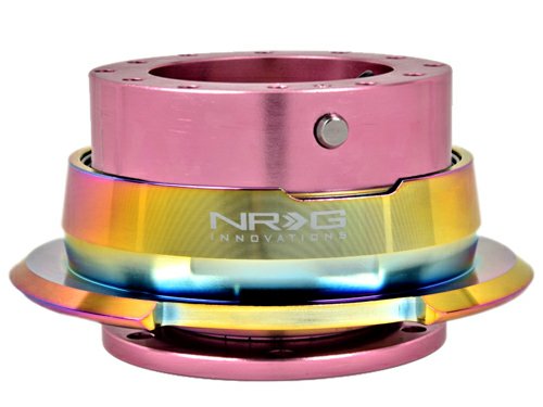 NRG SRK-280PK-MC Quick Release - Pink Body/Neo-Chrome Ring