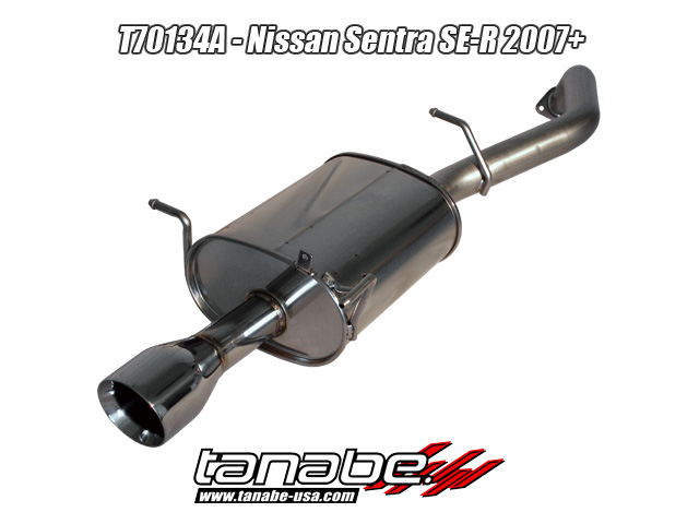 Tanabe Medalion Cat Back Exhaust for 07-09 Nissan Sentra Spec V - Click Image to Close