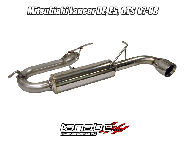 Tanabe Medalion Cat Back Exhaust for 07-08 Mitsubishi Lancer