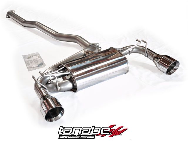 Tanabe Medalion Cat Back Exhaust for 2008 Mitsubis. Lancer EVO10