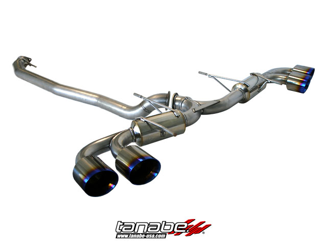Tanabe Medalion Touring Cat Back Exhaust for 2009 Nissan GT-R