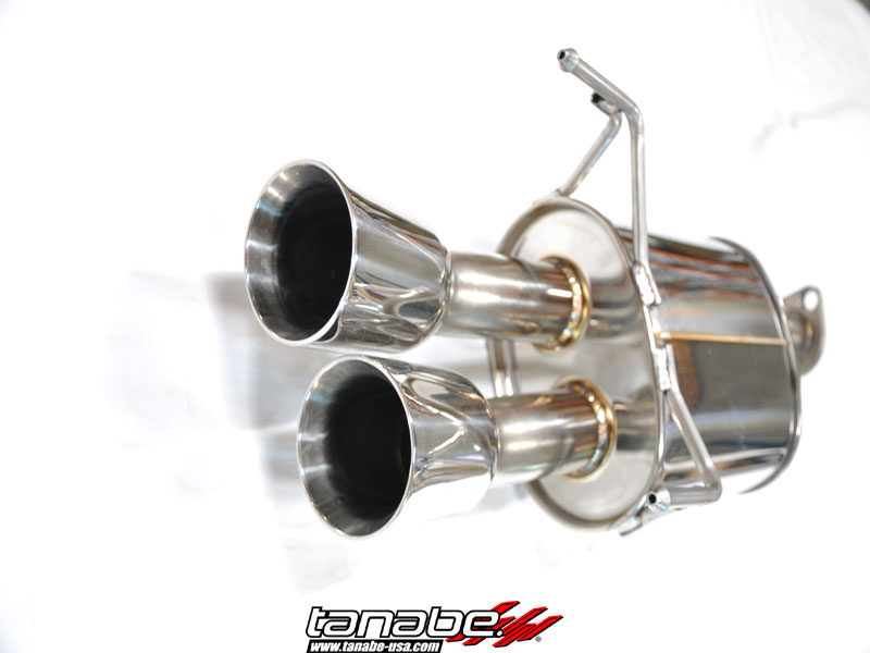 Tanabe Medalion Touring Cat Back Exhaust for 11-12 Honda CR-Z