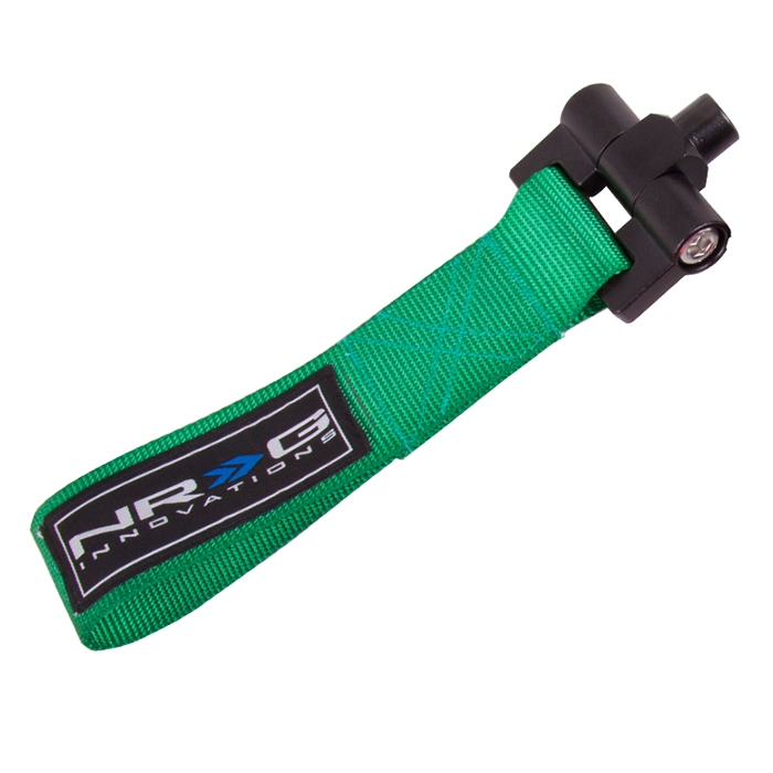 NRG TOW-130GN Bolt in Tow Strap Green for 2000-2008 Honda
