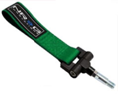 NRG TOW-142GN Bolt in Tow Strap - Green for 02-03 Nissan / Infi.