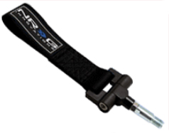 NRG TOW-144BK Bolt in Tow Strap - Black for 03-07 Nissan / Infi.