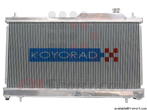 Koyo V13091 36MM Aluminum Radiator for 08-10 Subaru Impreza WRX